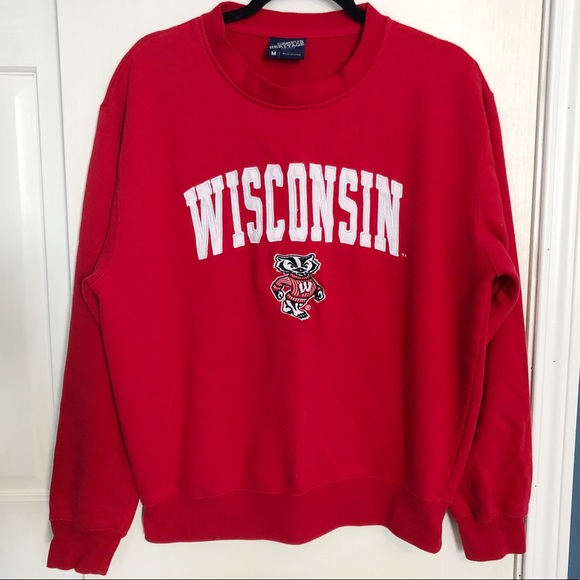Wisconsin Badgers Crewneck Sweatshirt 